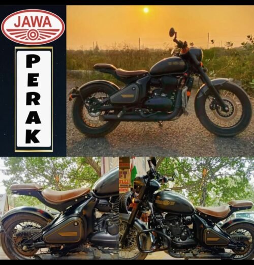Jawa perak rear seat