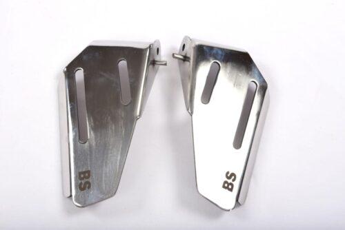 Interceptor/GT Footrest Stainless Steel