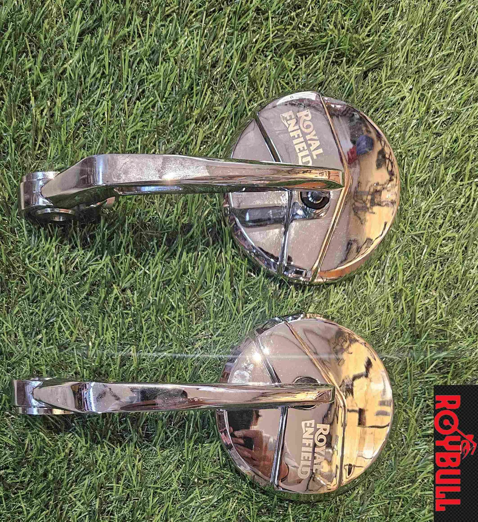 Bar end mirror- Chrome