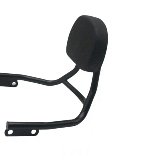 REBORN / STANDARD NEW 2023 PLAIN BACKREST IN STAINLESS STEEL BLACK POWDER COATED
