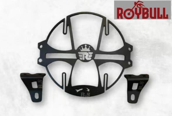 HIMALAYAN 450 HEADLIGHT GRILL, STAINLESS STEEL