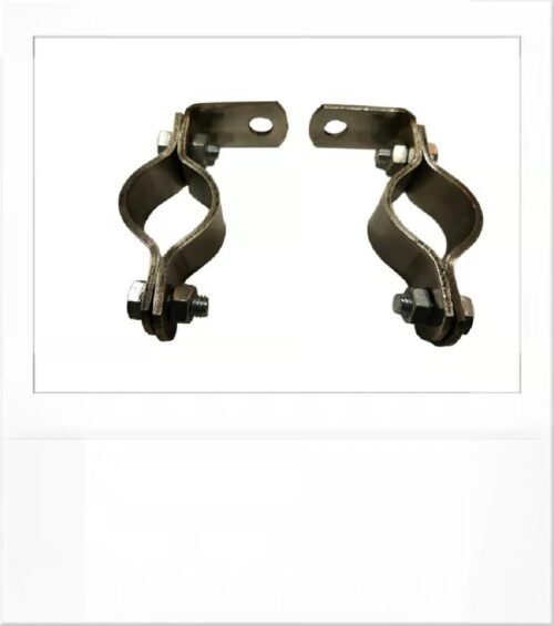Universal Fog Lamp Bracket Stainless Steel (Silver)