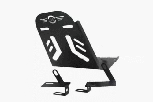 HONDA HINESS AND RS BASEPLATE IN STAINLESS STEEL -BLACK POWDER COATED