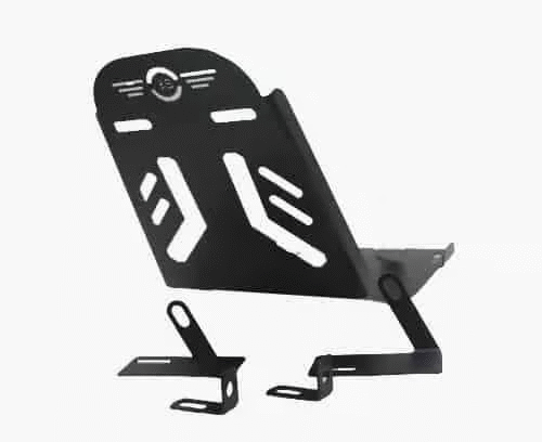 HONDA HINESS AND RS BASEPLATE IN STAINLESS STEEL -BLACK POWDER COATED