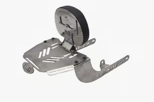 HINESS BACKREST IN LAZER CUTTING IN STAINLESS STEEL.
