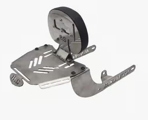 HINESS BACKREST IN LAZER CUTTING IN STAINLESS STEEL.
