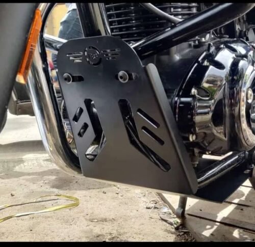HONDA HINESS AND RS BASEPLATE IN STAINLESS STEEL -BLACK POWDER COATED - Image 2