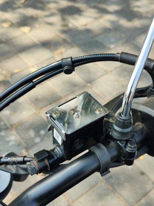 MASTER CYCLINDER CAP FOR HARLEY DAVIDSON X440 MASTER , STAINLESS STEEL RUSTFREE PRODUCT SS. - Image 2