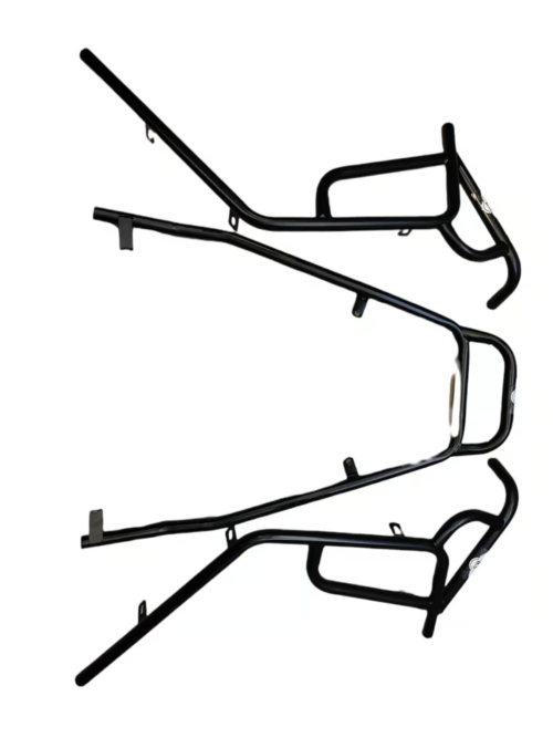 BURGMAN STAINLESS STEEL GUARD SET BLACK POWDER COATED.