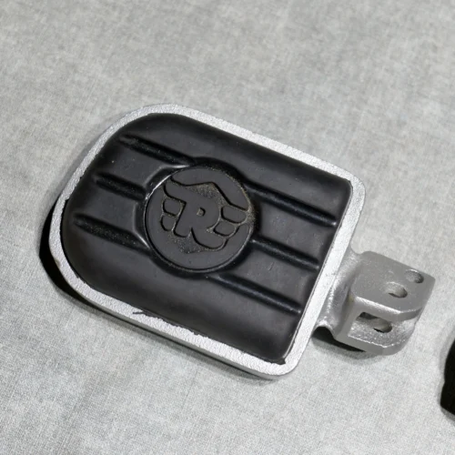 Roybull Silver Rear Footrest For Super Meteor 650 - Image 3