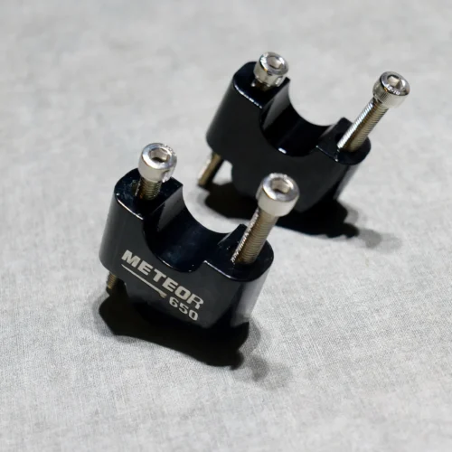 Handle Bar Riser Black For Super Meteor 650