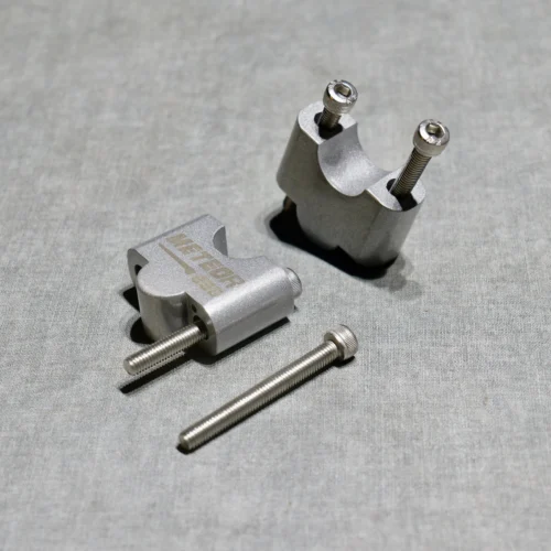 Handle Bar Riser Silver For Super Meteor 650 - Image 3
