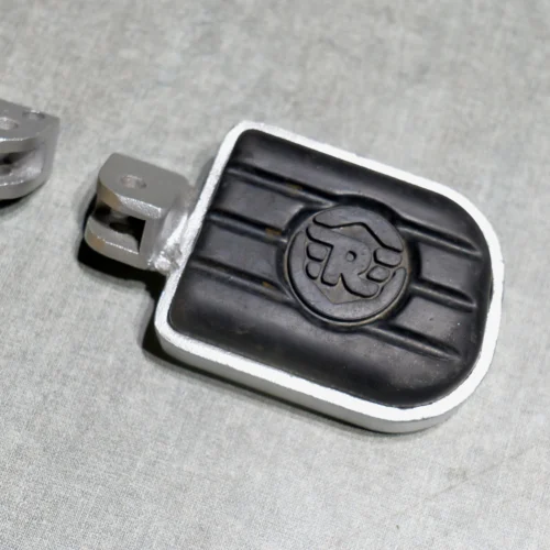 Roybull Silver Rear Footrest For Super Meteor 650 - Image 4