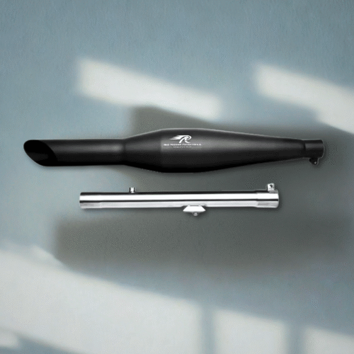 Red Rooster Exhaust For Classic 350 Reborn – Rumbler Ace Black