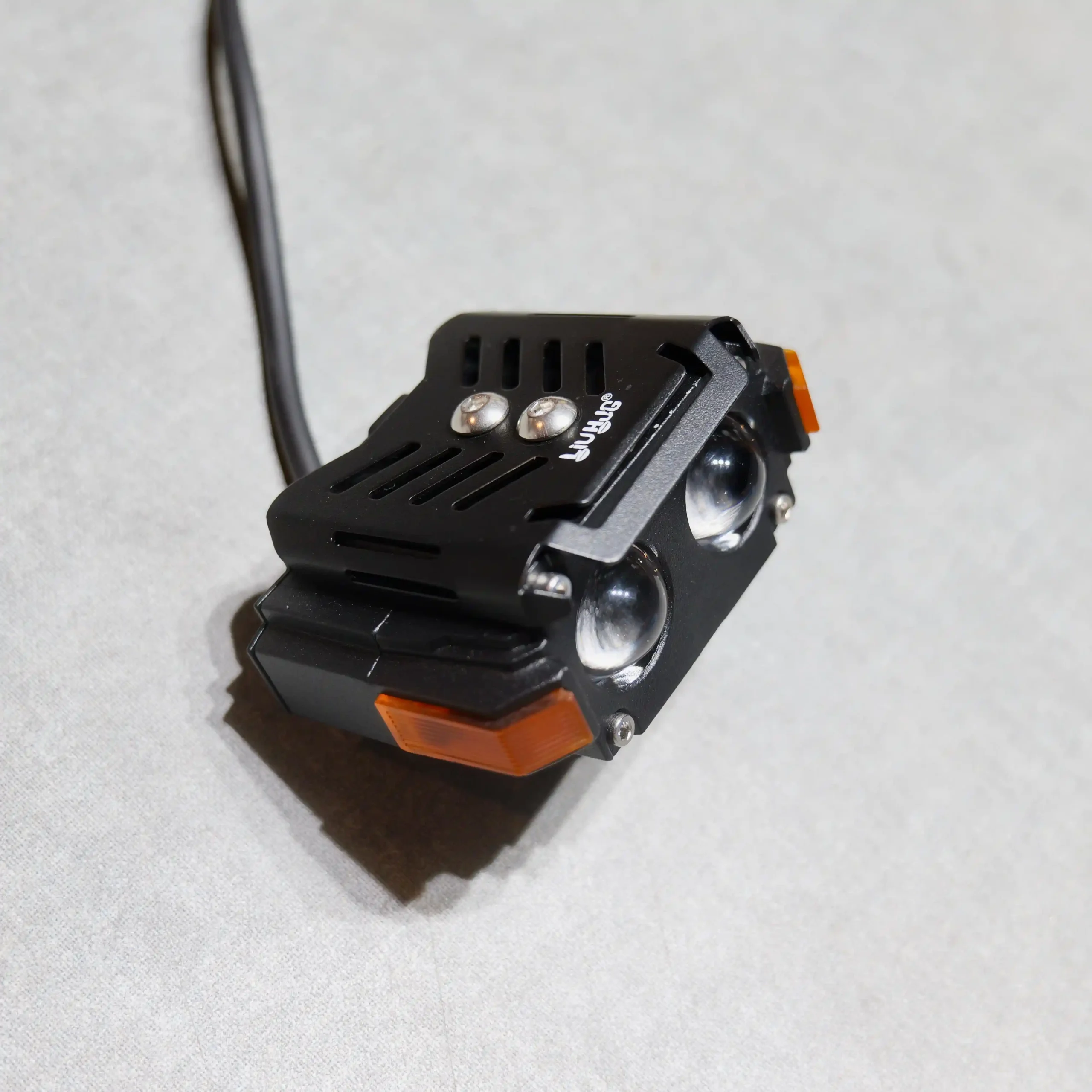 HJG 2 Lens Orange Hazard Fog Light