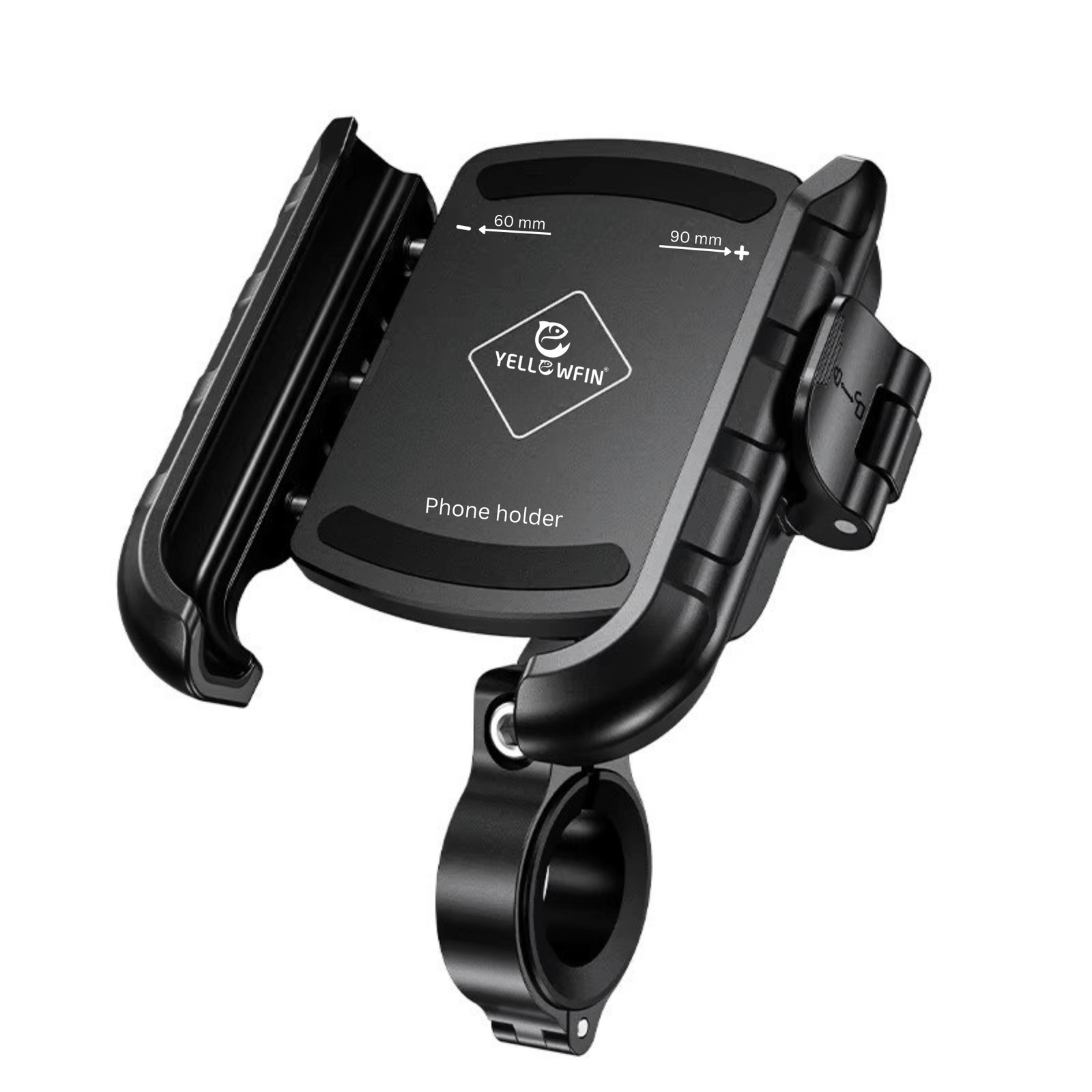 Yellowfin Jaw-Grip Quick Release Bike & Scooter Phone Mount
